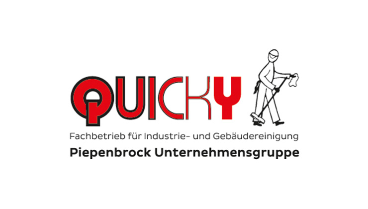 Mehr Informationen zu Quicky finden Sie hier Quicky Industrie und Gebäudereinigungs-GmbH Logo